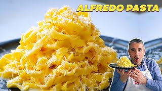 How to Make FETTUCCINE ALFREDO Like an Italian [upl. by Yllod24]