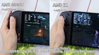 Game Testing OneXPlayer 2Pro 8840U vs AMD Z1 Lenovo Legion Go  Sekiro Shadows Die Twice [upl. by Demahum]