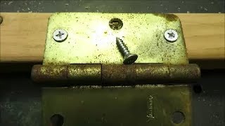 how to fix a stripped out wood screw hole [upl. by Koo]