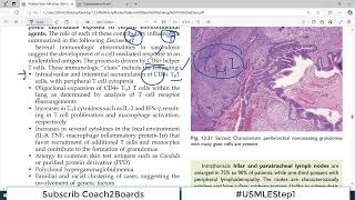 Chp13 Robbins Patho  Lung Pathology  SARCOIDOSIS  Restrictive Lung Disorders  Lung Pathology [upl. by Chappell]