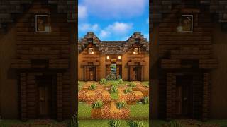 Minecraft Duo Dark Oak House shorts [upl. by Asirram75]