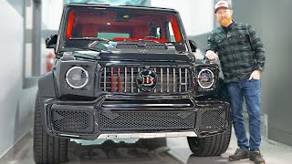 Mercedes BRABUS  700HP GWAGON Full Review Revs [upl. by Oravla]