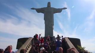 VISITA AO CRISTO REDENTOR EM DIAS NUBLADOS VALE A PENA [upl. by Luapnhoj338]