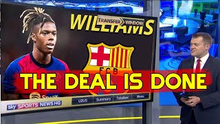 Barcelona is preparing 60 million for the Neco Williams deal and signing the first summer deals [upl. by Lorenza]