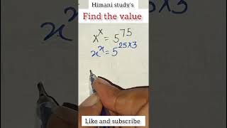 find the value find value basiccalculation himani study trending ytshorts [upl. by Seaton]