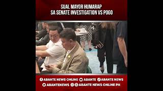 Sual mayor humarap sa Senate investigation vs POGO [upl. by Marabelle]