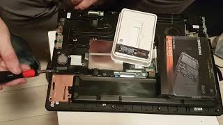 Installing M2 NVMe SSD in Lenovo IdeaPad 700 15ISK [upl. by Nnor913]