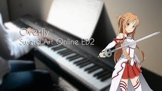 Overfly  Sword Art Online ED2  Piano Improvisation [upl. by Noillimaxam]