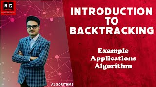 Introduction to Backtracking  Backtracking Applications  Example  Algorithm [upl. by Hsaka]