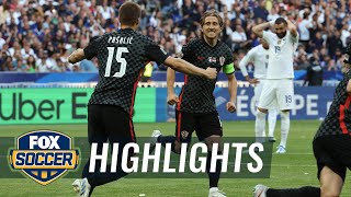 France vs Croatia Highlights  UEFA Nations League  FOX SOCCER [upl. by Labotsirc480]