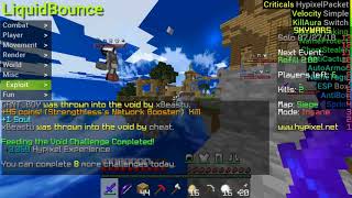 FREEALTS HYPIXEL HACKING WITH LIQUID BOUNCE FREE ALTS [upl. by Adnuhsar]