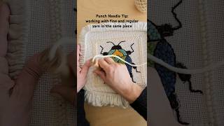 Quick Punch Needle Tip for working with both the Fine and Regular Oxford Needles in one piece [upl. by Theta516]