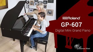 Roland GP607 Digital Piano Demo [upl. by Enylekcaj576]