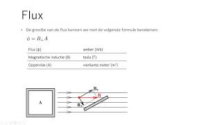 Natuurkunde magnetisme 07 flux [upl. by Notxarb]