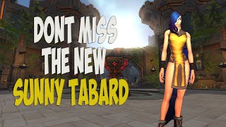 HOW TO GET THE NEW LIMITED CLASSIC SUNNY TABARD [upl. by Ennael458]