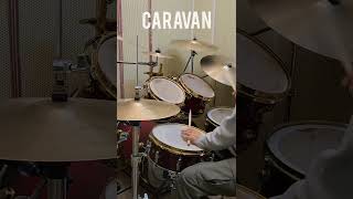 1분 메인테마 스탠다드 재즈드럼  Caravan Drum  위플래쉬 Whiplash [upl. by Asilet]