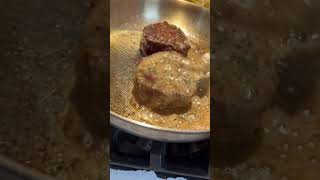 BASTING STEAK WITH BUTTER [upl. by Reidar]