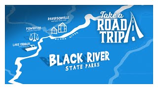 State Parks along the Black River  Take A Road Trip [upl. by Kinnard]