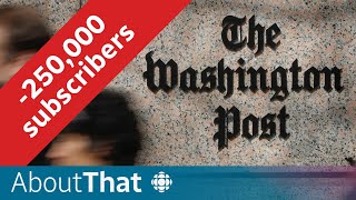 How the Washington Post lost 10 of its subscribers in 5 days  About That [upl. by Faden]