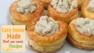 Creamy chicken volauvents [upl. by Moynahan]