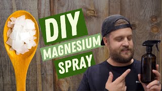 Create Your Own Homemade Magnesium Oil Spray  Easy Diy For Homesteaders [upl. by Neirrad]