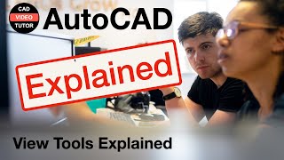 AutoCAD Explained  Display and View Commands [upl. by Niryt]