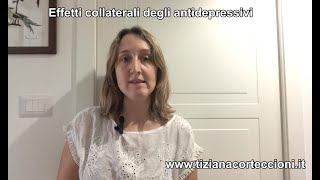 Psicofarmaci antidepressivi effetti collaterali [upl. by Atisusej346]