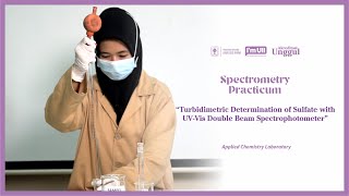 Turbidimetric Determination of Sulfate with UVVis Double Beam Spectrophotometer [upl. by Fowle]