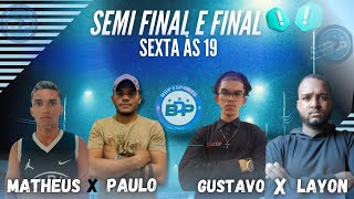 SEMIampFINAL INTERNO BDP  MATHEUS VS PAULO  GUSTAVO VS LAYON  EFOOTBALL MÓBILE 2025 [upl. by Eniotna]