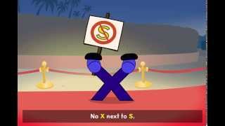 Nessy Spelling Strategy  S Never Follows X  Learn to Spell [upl. by Taggart]