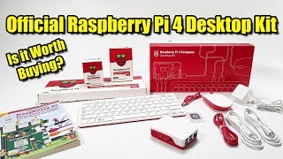 Official Raspberry Pi 4 Desktop Kit  Is It Worth The Price [upl. by Le]