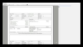 Payslip Printing in IDS 65 amp 70 Software [upl. by Einomrah]