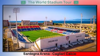 Unipol Domus Sardegna Arena  Cagliari Calcio  The World Stadium Tour [upl. by Aikemal120]