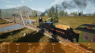 Uncut road to Oil Field in Railroads Online [upl. by Berny]