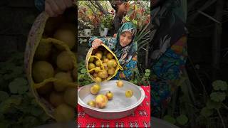 Pomegranate paste recipe shortvideo ruralfamliy [upl. by Amairam]