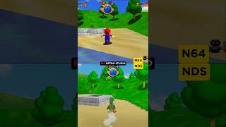 Super Mario 64  N64 vs NDS [upl. by Padriac164]