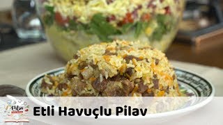 Etli Havuçlu Pilav Tarifi [upl. by Esyahc]