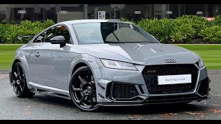 2023 Approved Used Audi TT RS Coupe Iconic Edition 400 PS S tronic  Stoke Audi [upl. by Tnert]