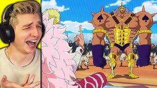 PICAS VOICE REVEALED one piece reaction [upl. by Mattias755]