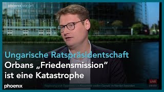 europatalk mit Moritz Körner und Hermann Tertsch zur ungarischen Ratspräsidentschaft am 091024 [upl. by Morgenthaler]