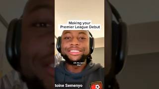 Antoine Semenyo on making his Premier League debut… [upl. by Geordie]