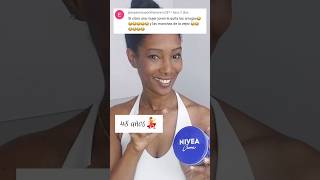 NIVEA LATA AZUL EVITA ARRUGAS Y MANCHAS RESPONDIENDO COMENTARIO [upl. by Lotte]