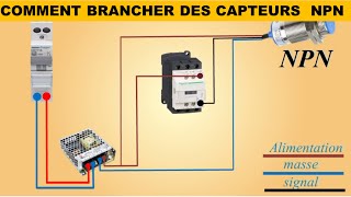 COMMENT BRANCHER UN CAPTEUR NPN [upl. by Hazard442]