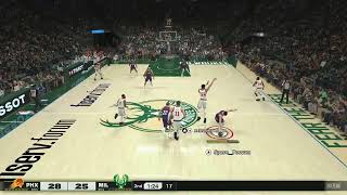 HIGH LEVEL GRUDGE MATCH TOP TIER HOF RANKED OPPONENT REAL ONLINE FOOTAGE 2K25 SUNS [upl. by Ardnael617]