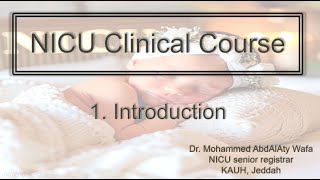 NICU Clinical Course 1 Introduction [upl. by Epolenep]