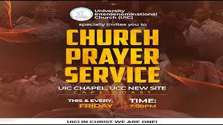 CHURCH PRAYER SERVICE  15TH NOVEMBER 2024 [upl. by Airdnat]