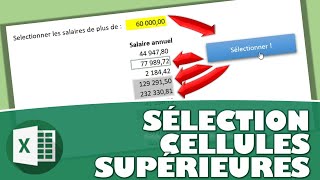 COMMENT SELECTIONNER DES CELLULES EN FONCTION DE LEUR VALEUR EN 1 CLIC SUR EXCEL [upl. by Della]