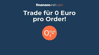 finanzennet zero  Börse amp Trading perfekt kombiniert  Online Broker [upl. by Ahsiram813]