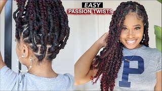 2 Hour EASY CROCHET PASSION TWISTS cheat method [upl. by Reg41]