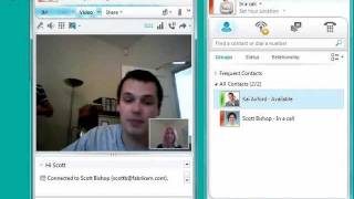 Microsoft Lync  Conferencing [upl. by Ognimod]